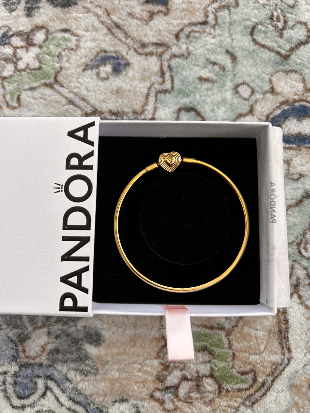 Pandora 14k gold plated bracelet