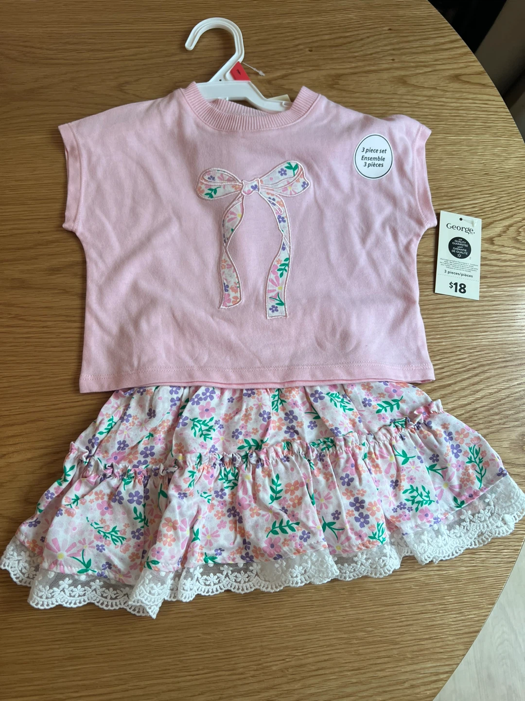 Brand New 5-Piece Toddler Girl Set (George Brand) - Size 2 Years - photo 2