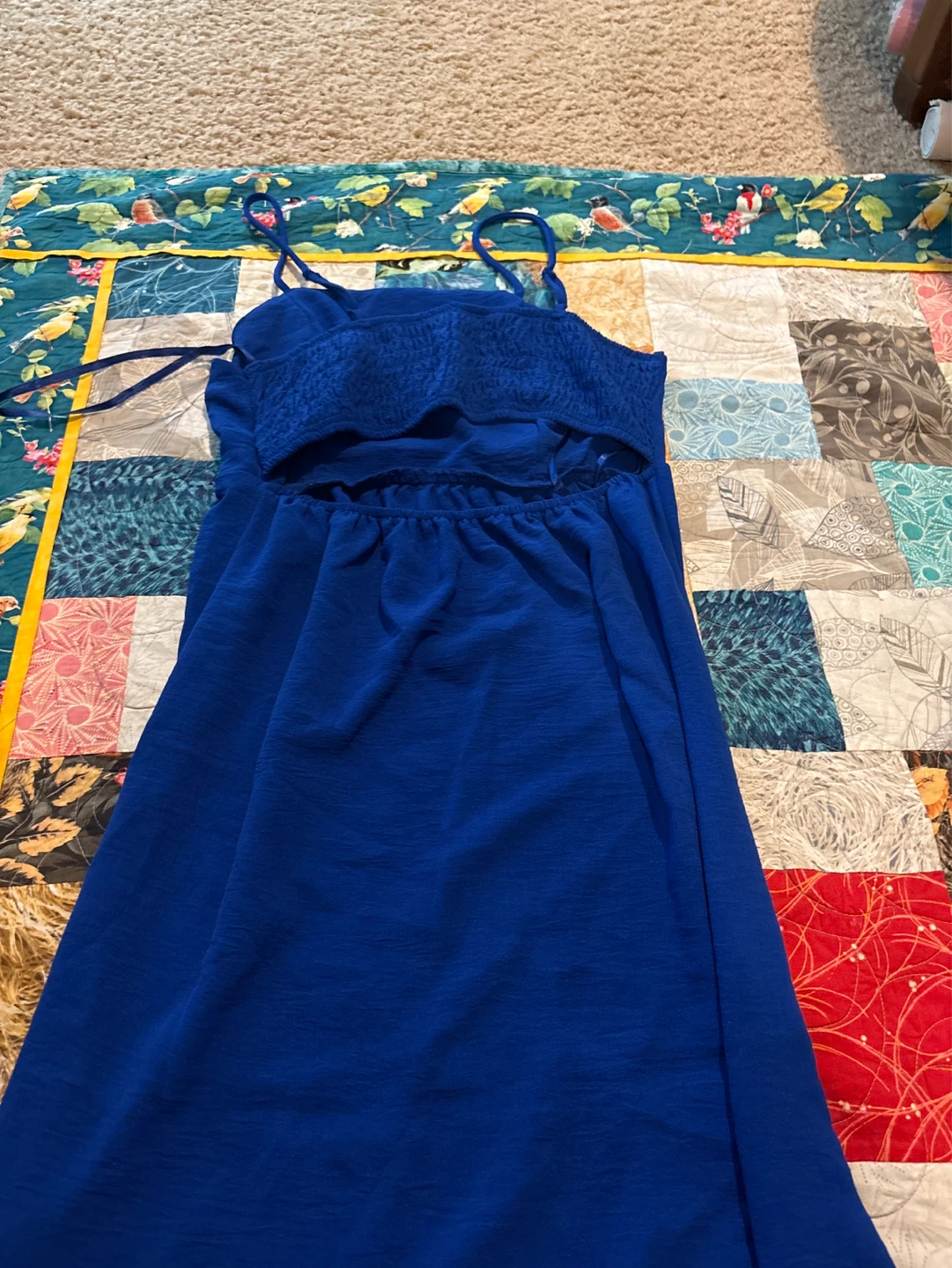 Monteau Blue Maxi Dress - Size M - photo 2