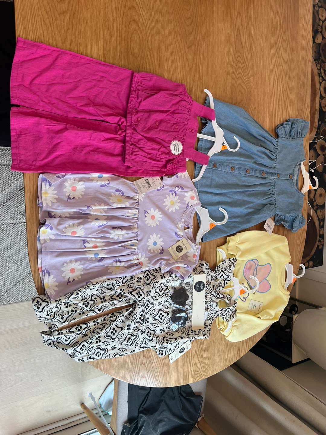 Brand New 5-Piece Toddler Girl Set (George Brand) - Size 3 Years