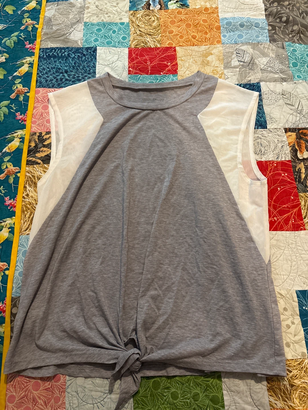 Eddie Bauer Women's Grey FREEDRY T-Shirt
