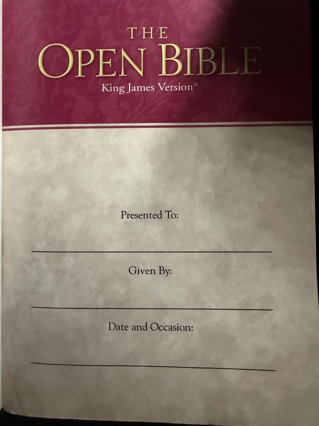 The Open Bible - Large Print Edition - photo 2