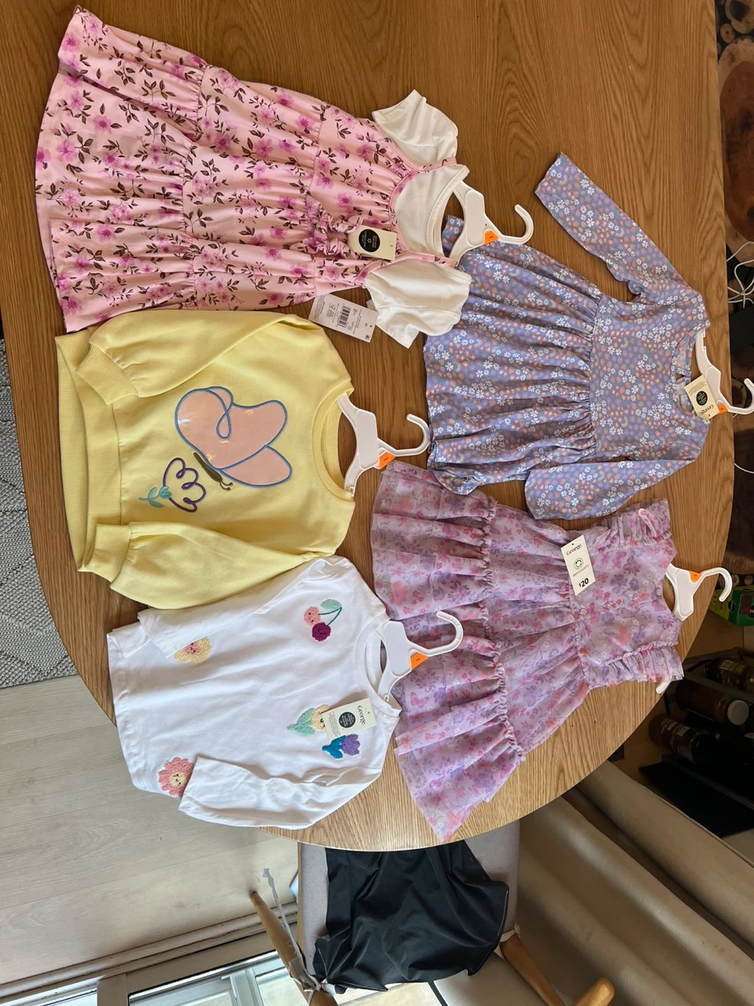 Brand New 5-Piece Toddler Girl Set (George Brand) - Size 3 Years