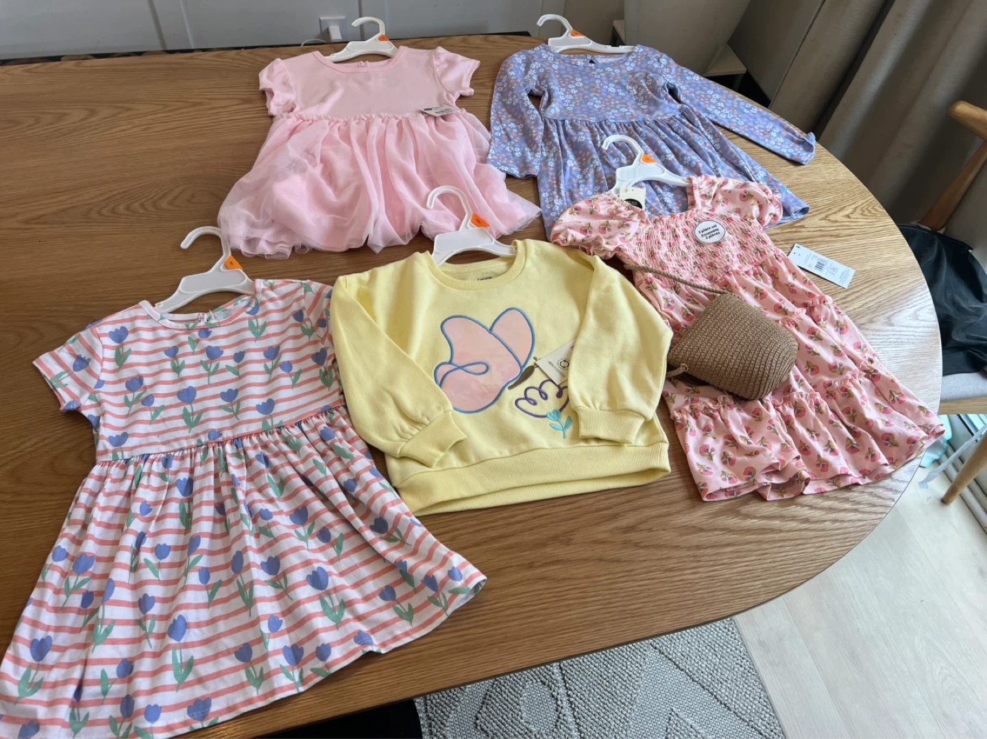 Brand New 5-Piece Toddler Girl Set (George Brand) - Size 3 Years