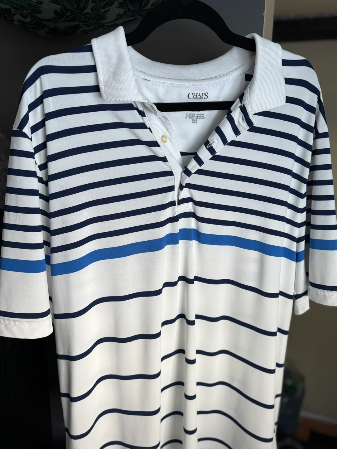Chaps Men's Striped Polo Shirt - photo 2