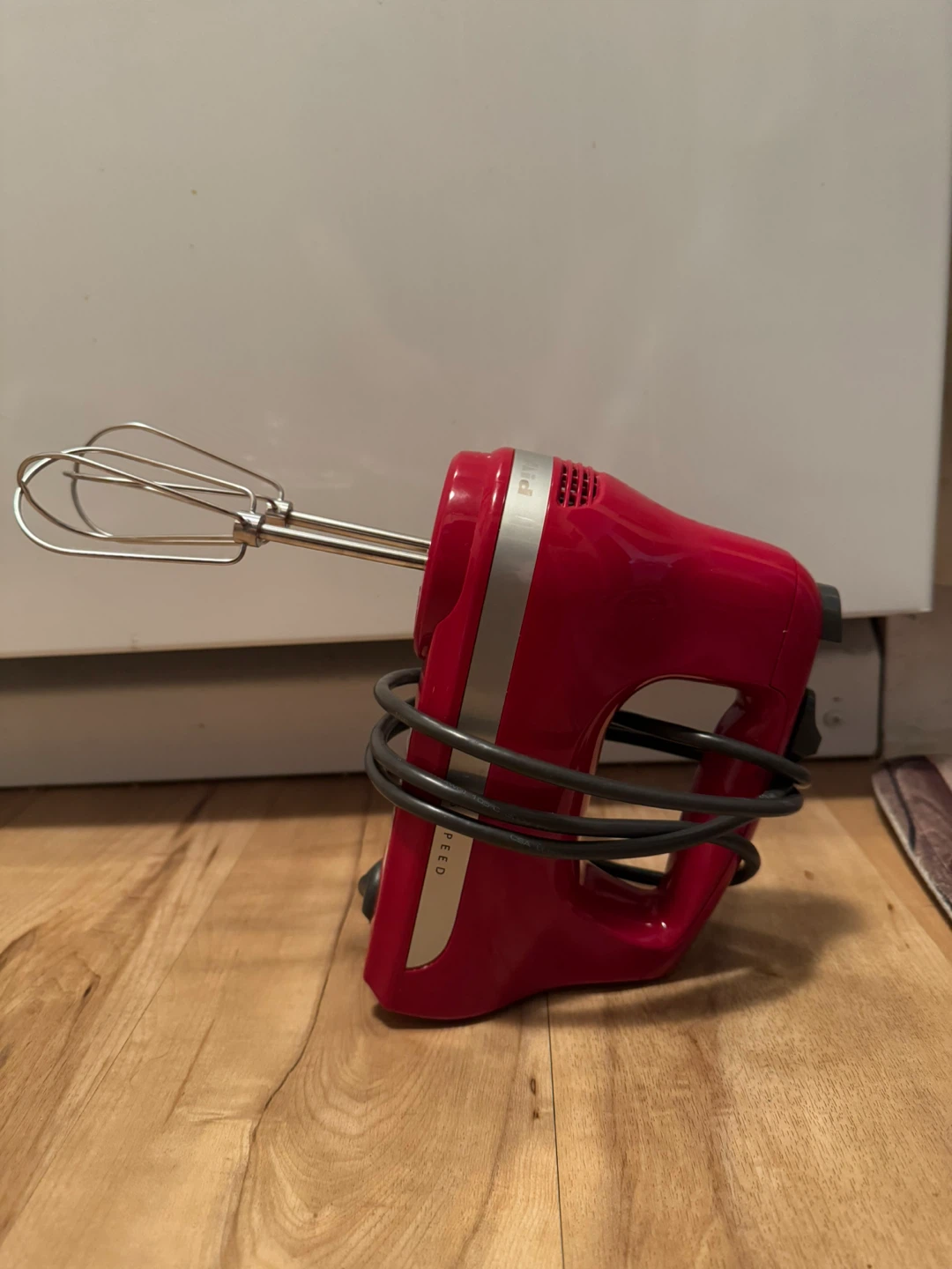 KitchenAid 5 Speed Hand Mixer Red