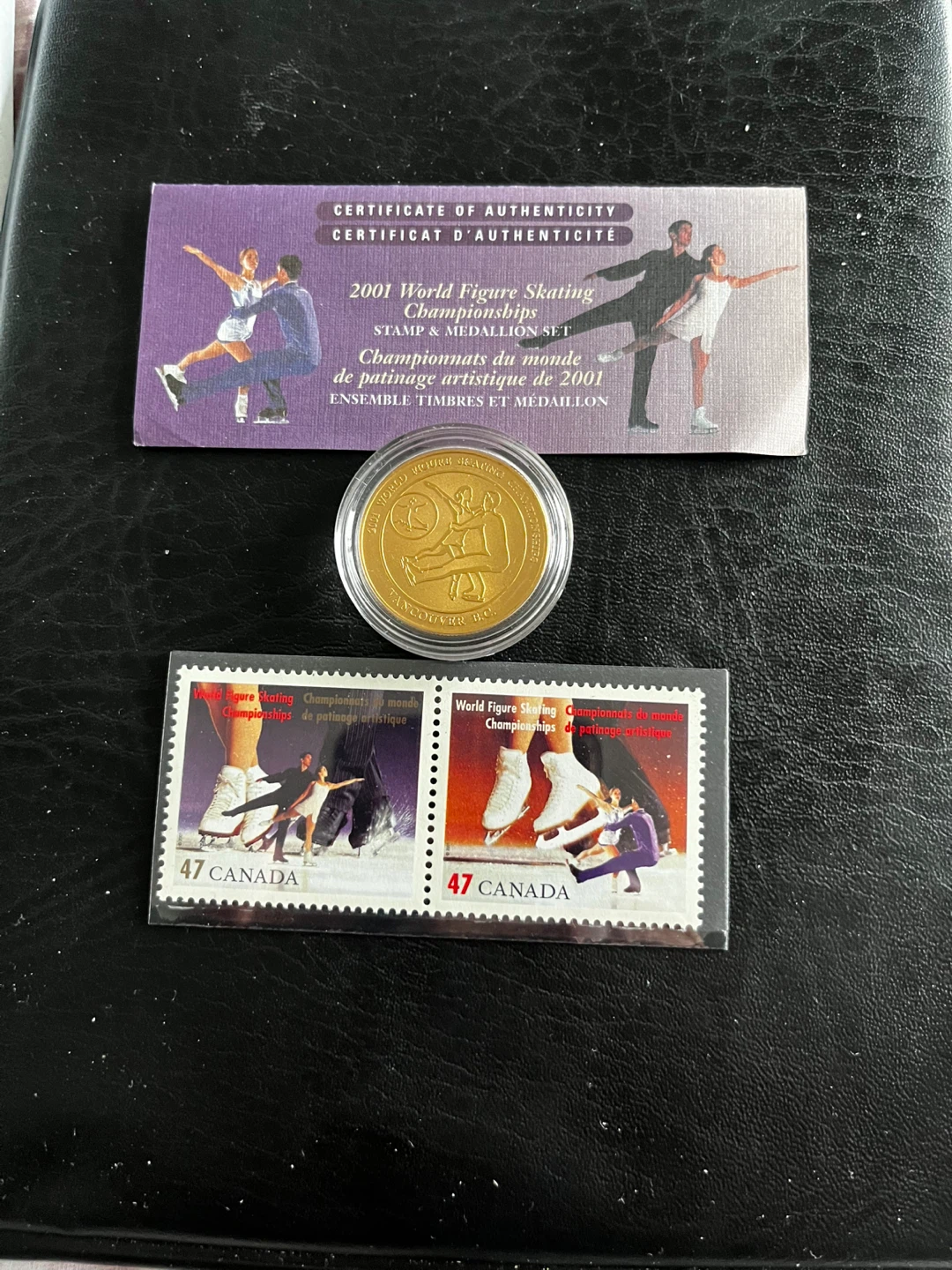 24k Gold plated certificate and Stamp 🇨🇦 - photo 2