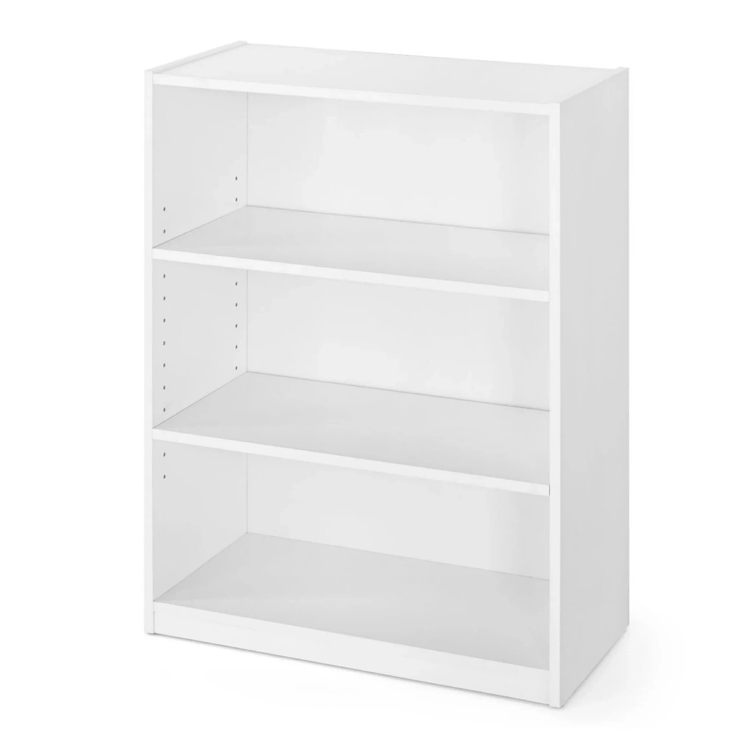 Mainstays 3 Shelf Bookcase White - photo 3