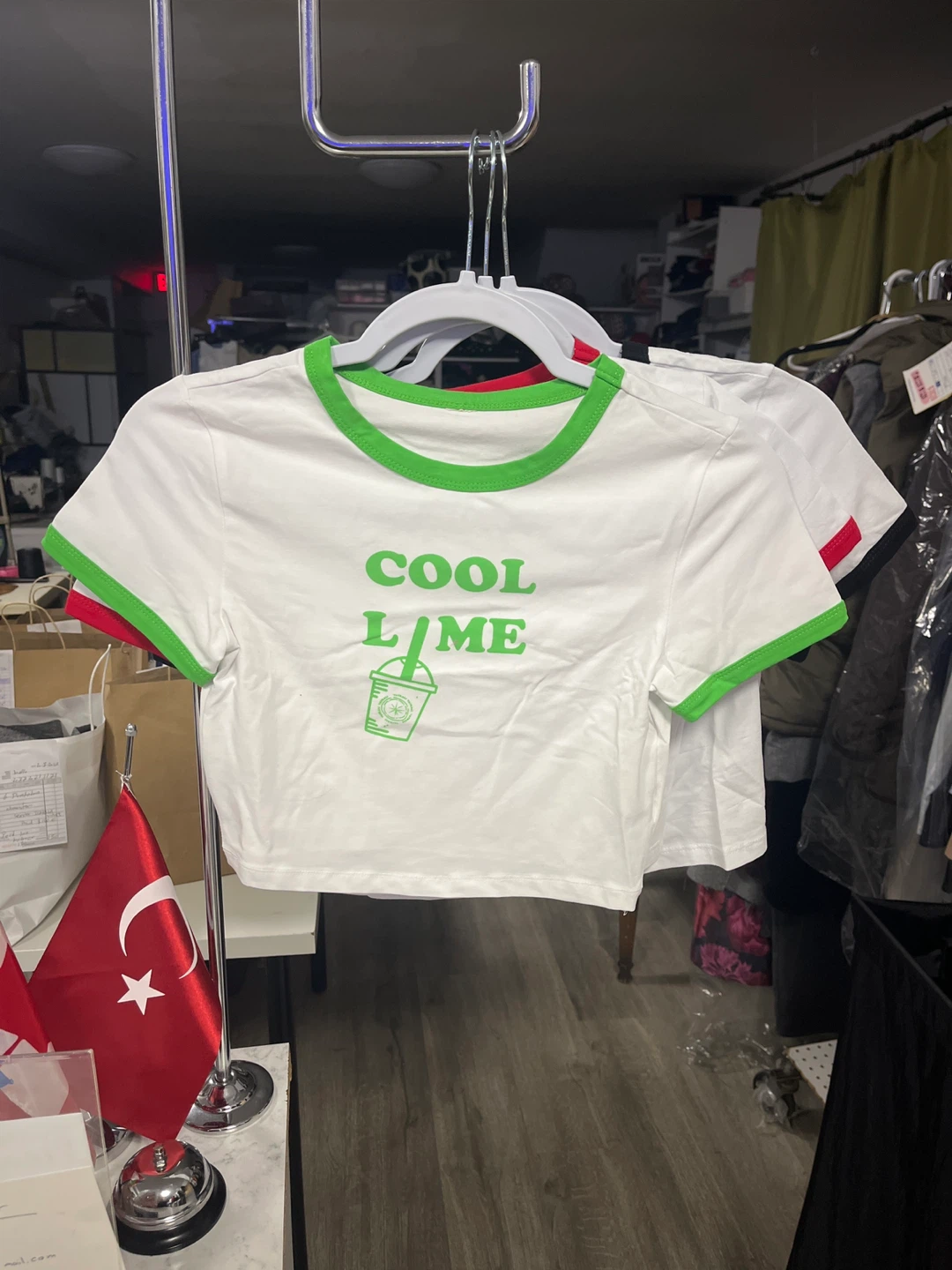 Cool Lime Cropped T-Shirt - photo 3