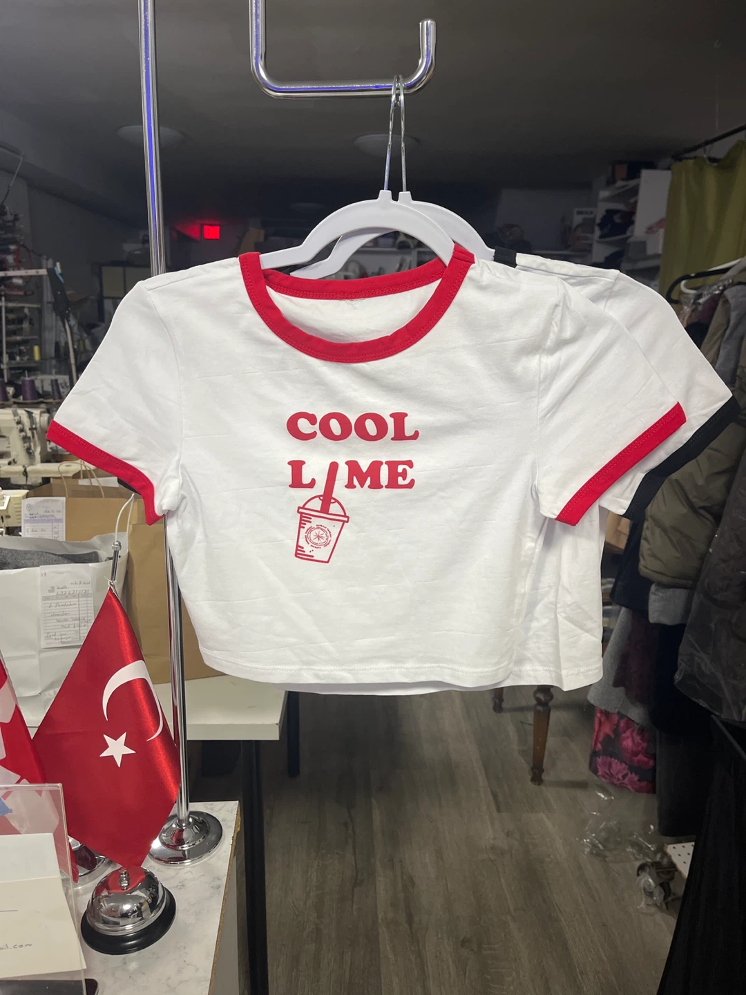 Cool Lime Cropped T-Shirt - photo 2