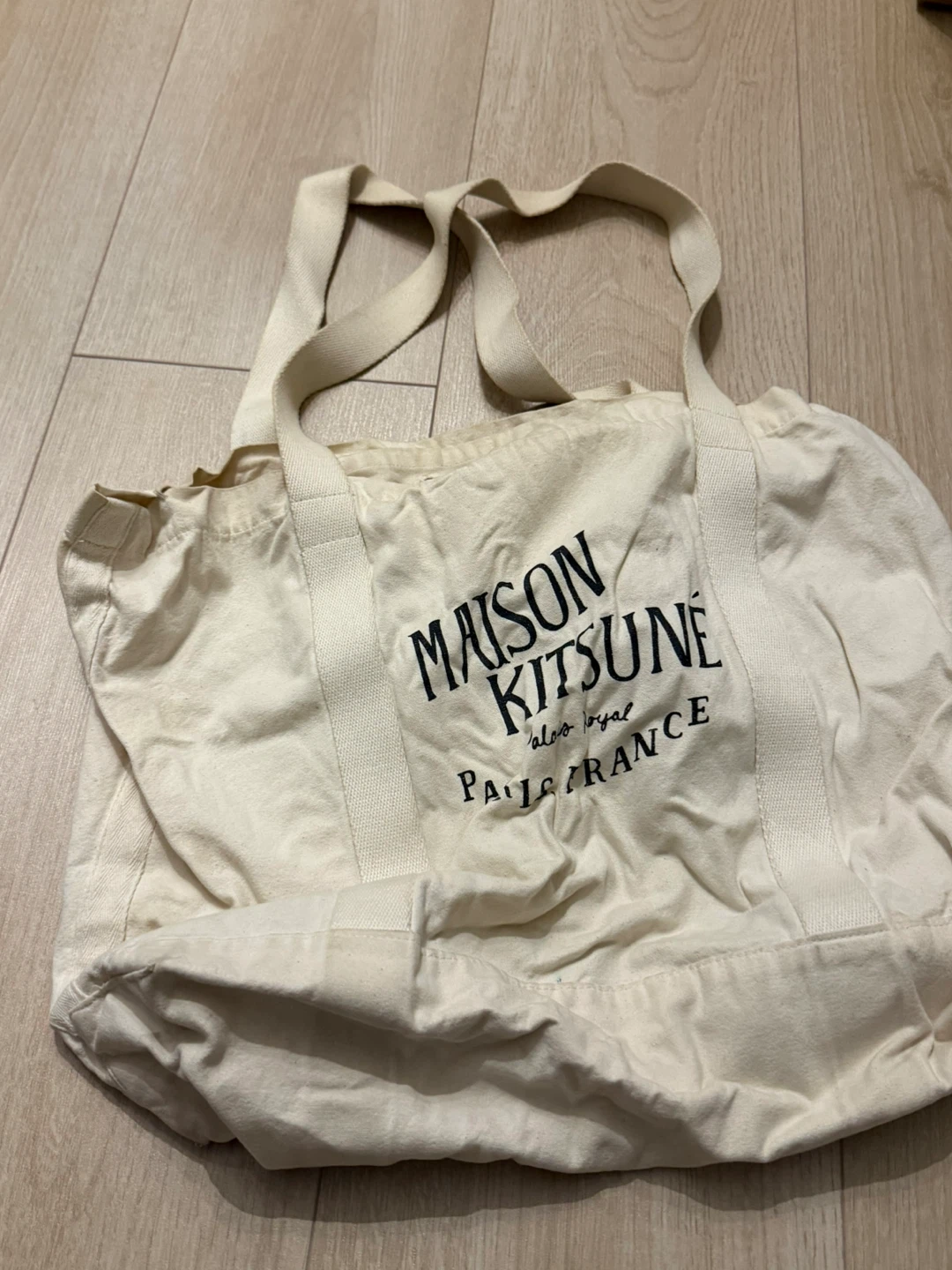 Maison Kitsuné Canvas Tote Bag - photo 2