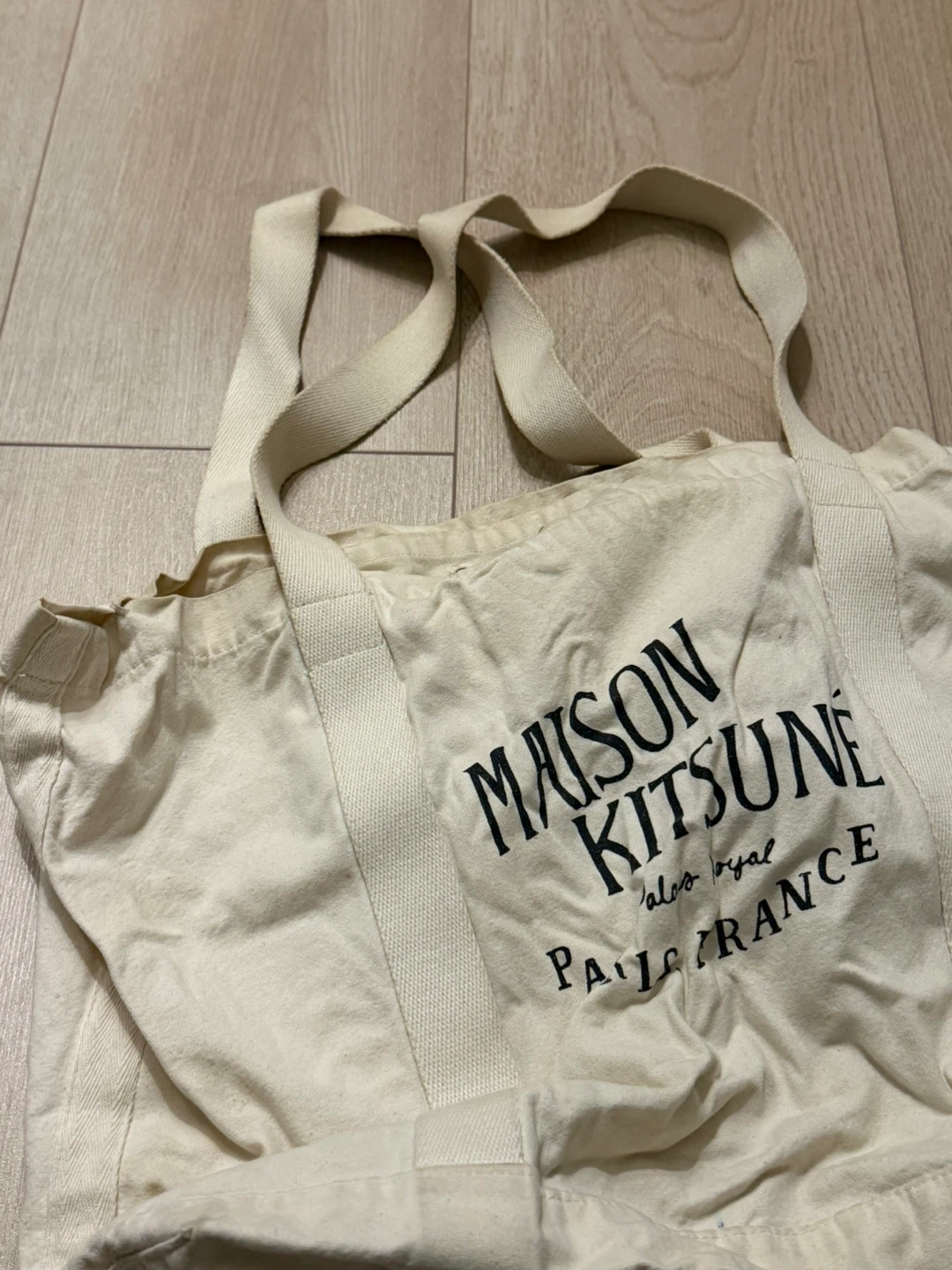 Maison Kitsuné Canvas Tote Bag - photo 3