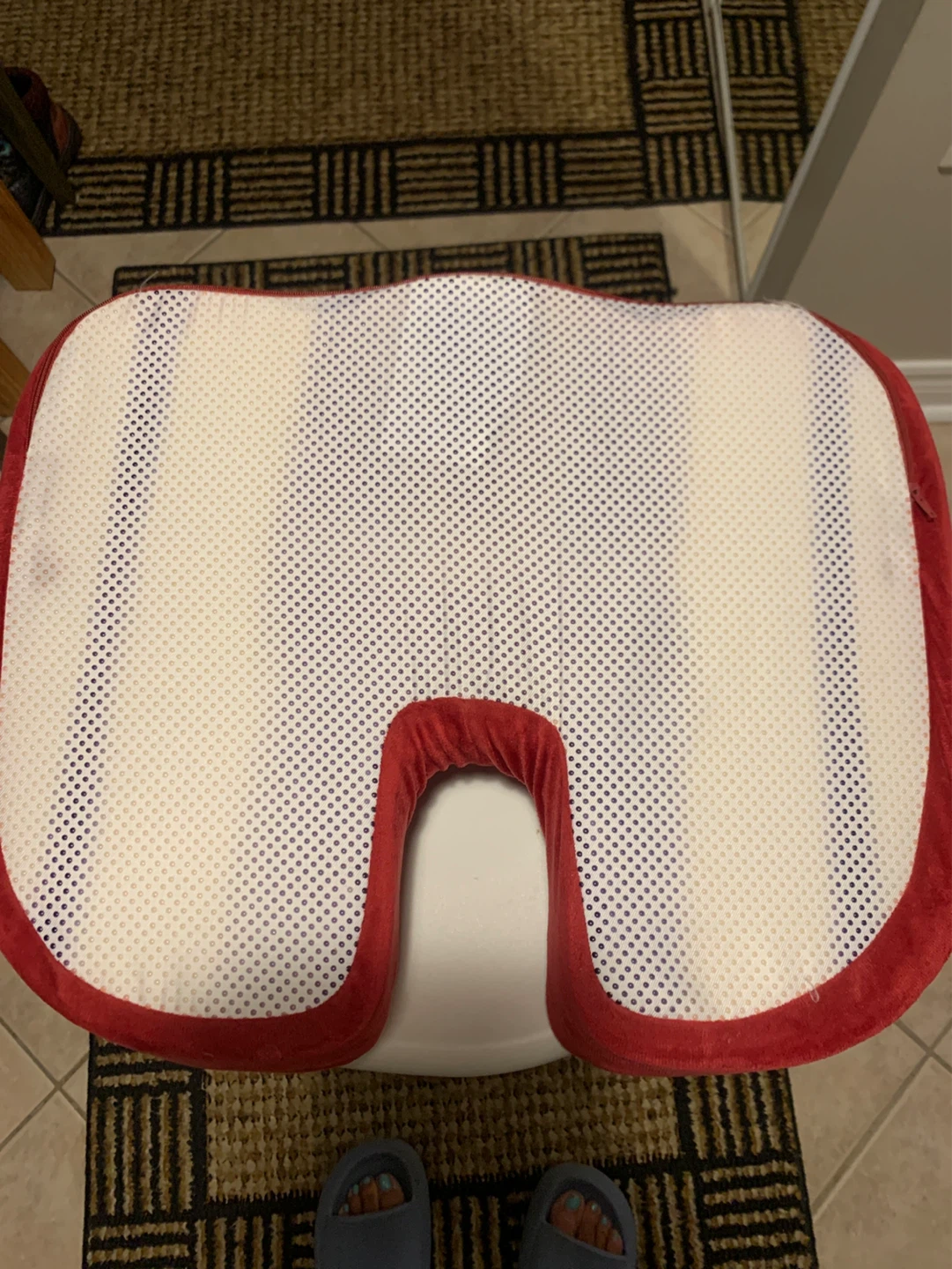 Everlasting Comfort Red Seat Cushion - photo 2