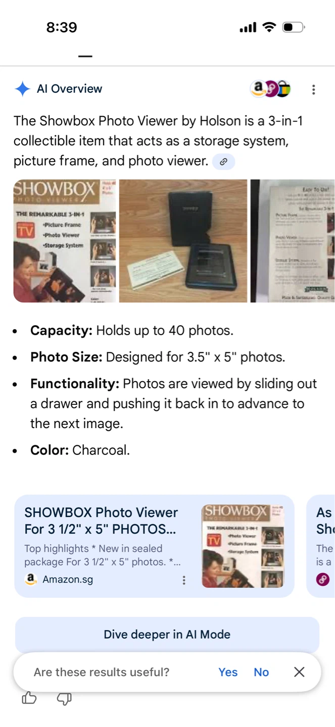 Holsom Showbox Photo Viewer 3-in-1 - photo 4