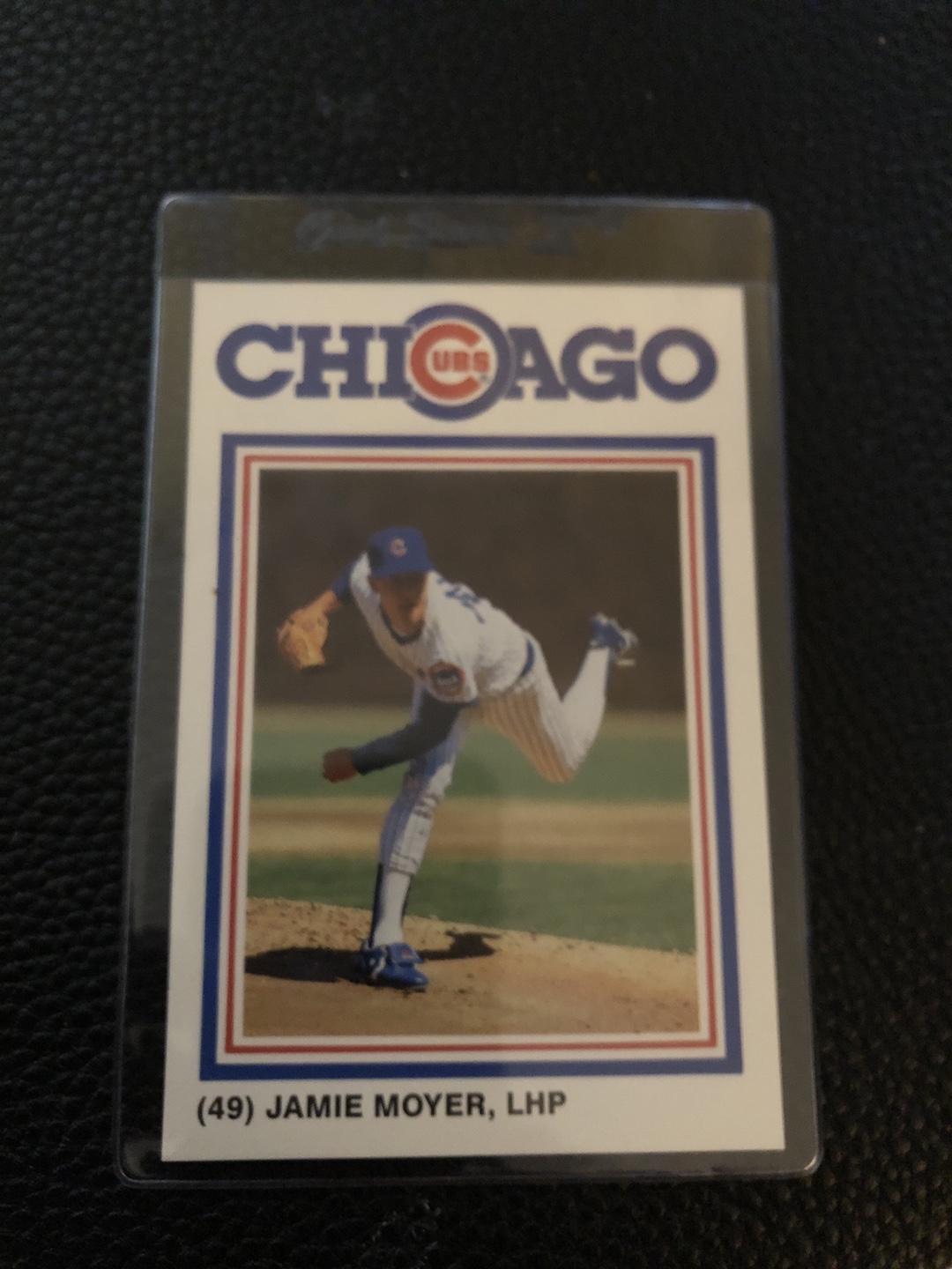 1987 Chicago Cubs Jamie Moyer #49 Baseball Card