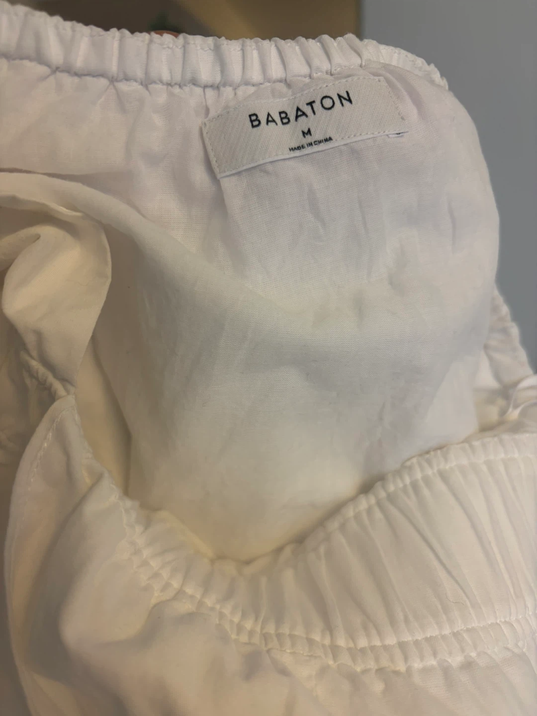 Babaton White Mini Dress Size M - photo 5