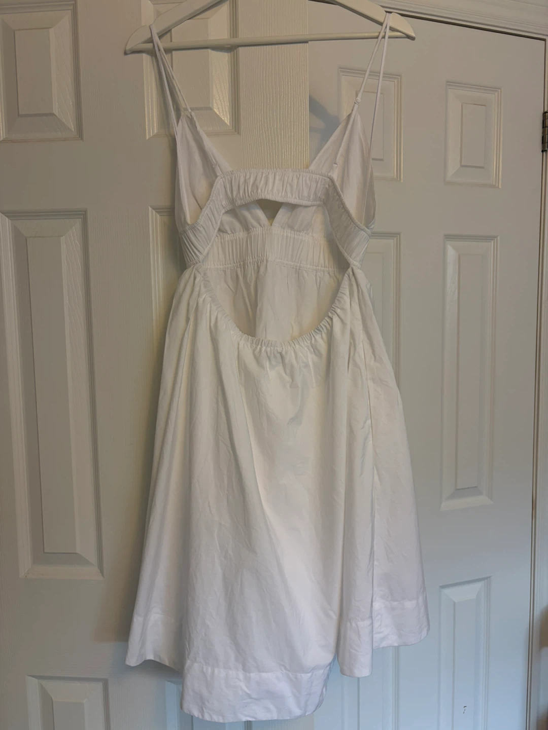 Babaton White Mini Dress Size M - photo 4