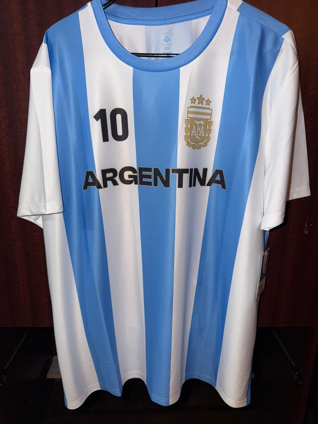 NEW - Argentina Messi 10 Soccer Jersey