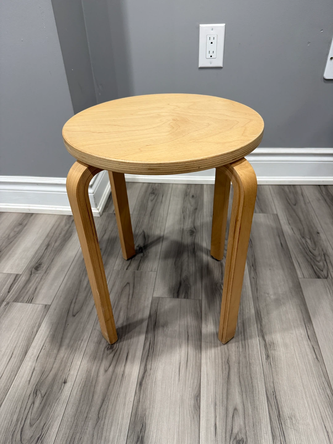 Wooden Stool - photo 2