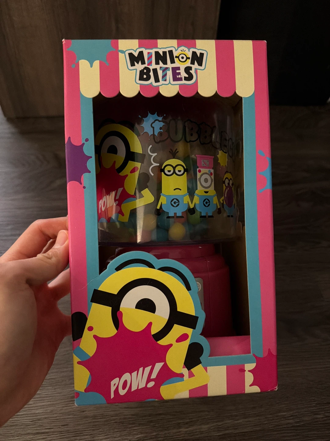 Minion Bites Gumball Machine Toy