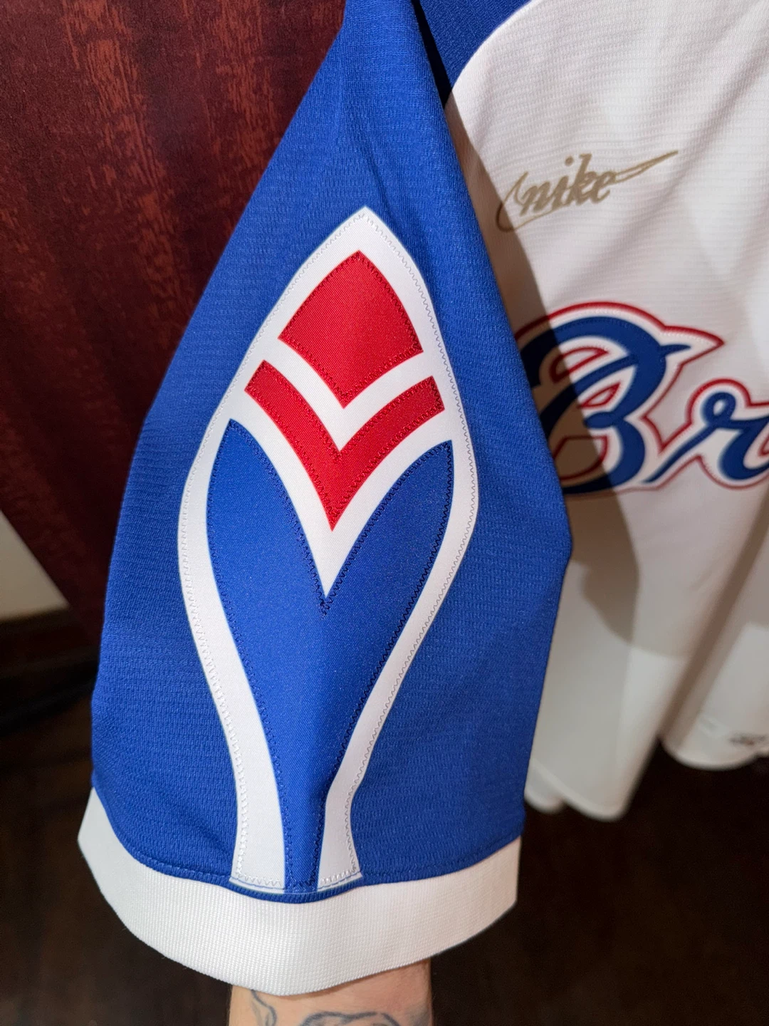 New - Nike Copperstown Braves Jersey - photo 2
