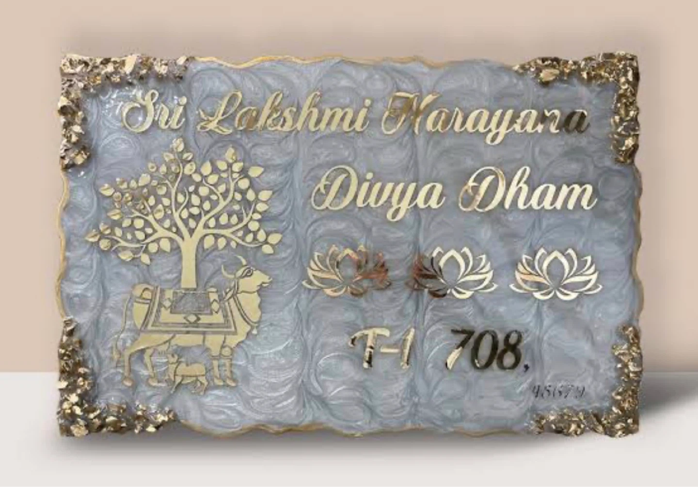 Custom Resin House Name Plate - photo 3