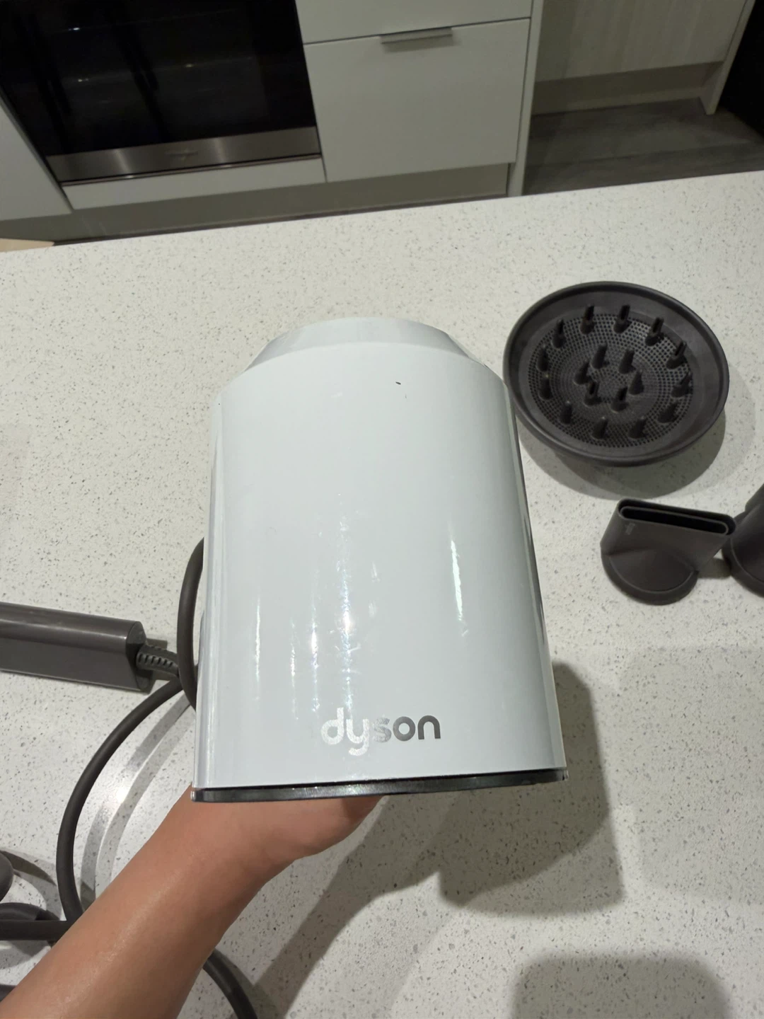 Dyson Supersonic Hair Dryer - White/Silver - photo 3