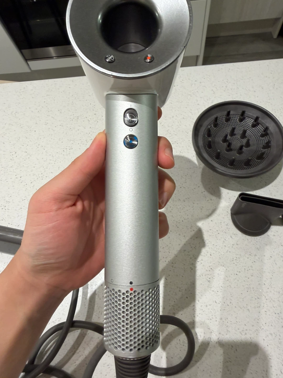 Dyson Supersonic Hair Dryer - White/Silver - photo 4