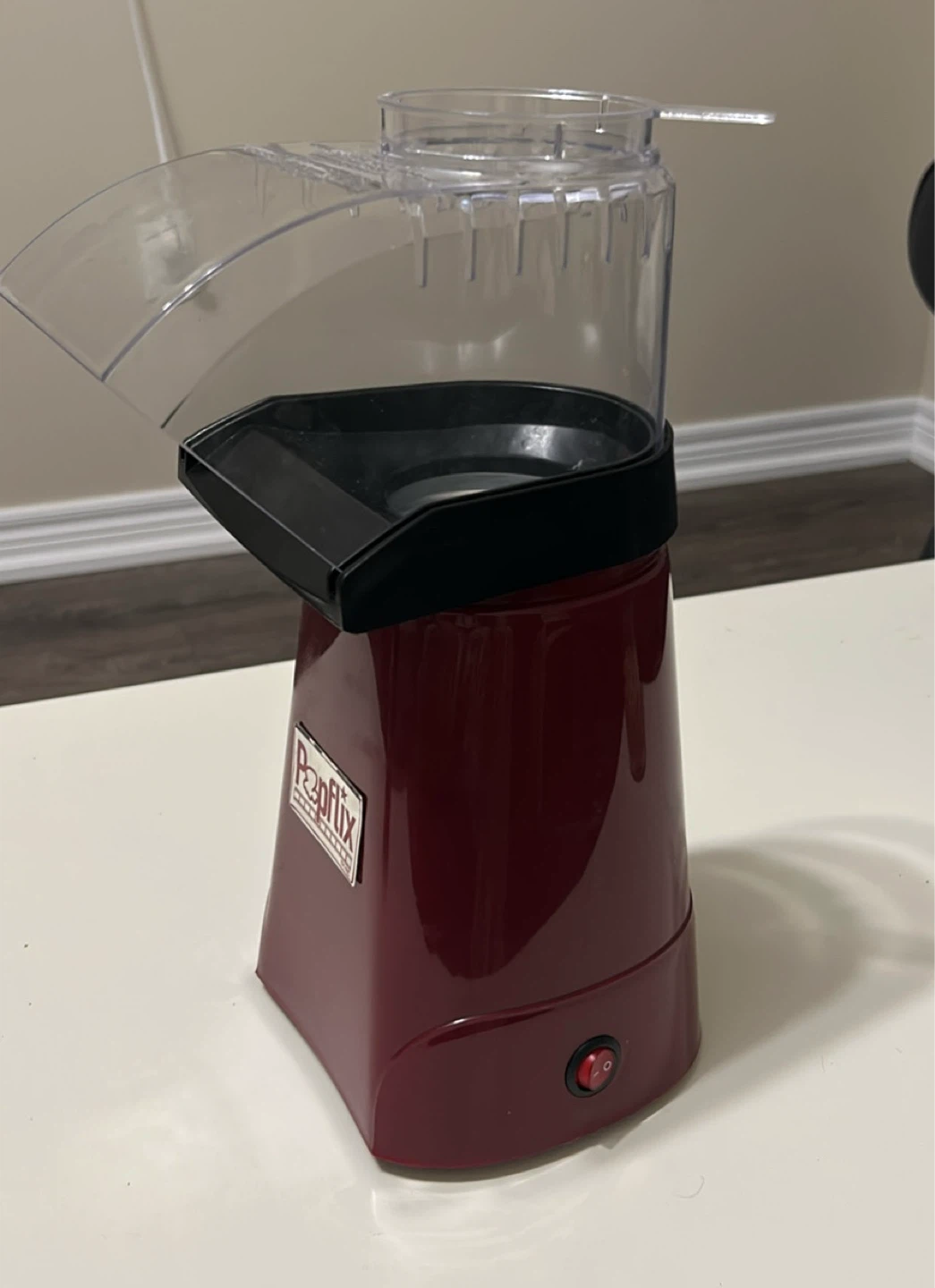Popflix Red Hot Air Popcorn Maker - photo 2