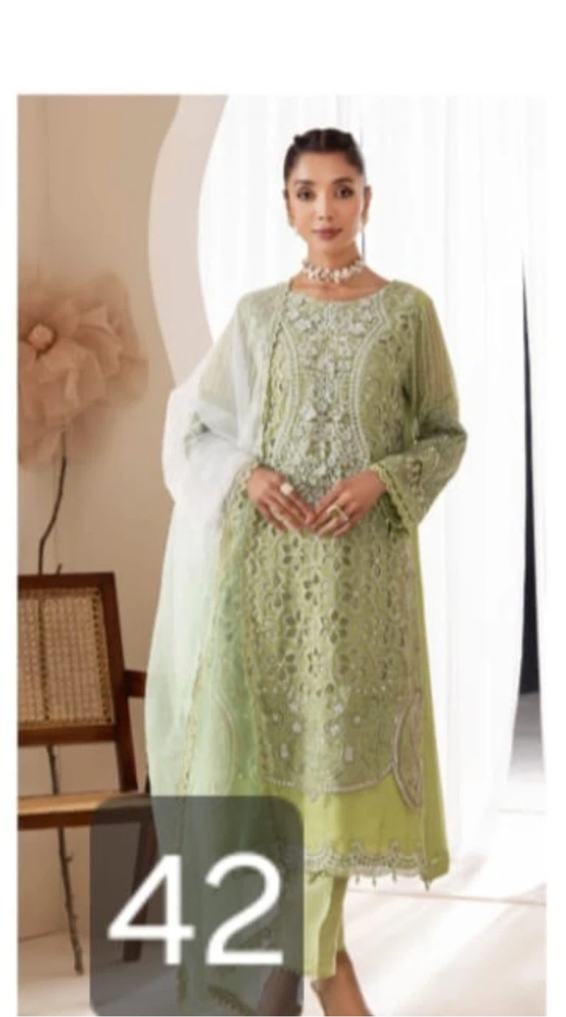 Embroidered Lawn Suits - photo 4