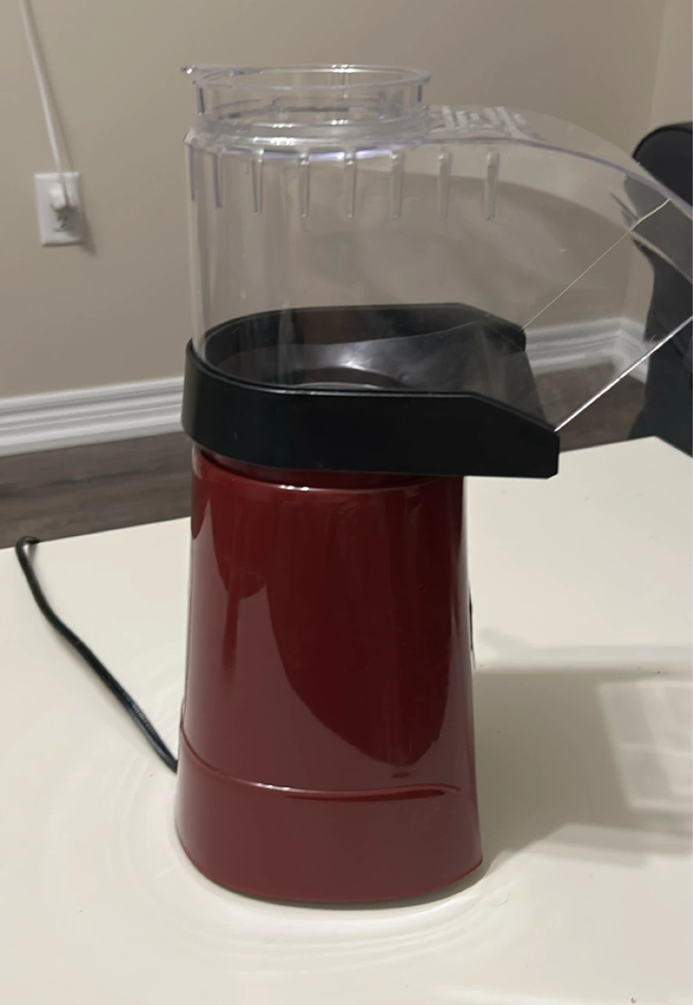 Popflix Red Hot Air Popcorn Maker - photo 3