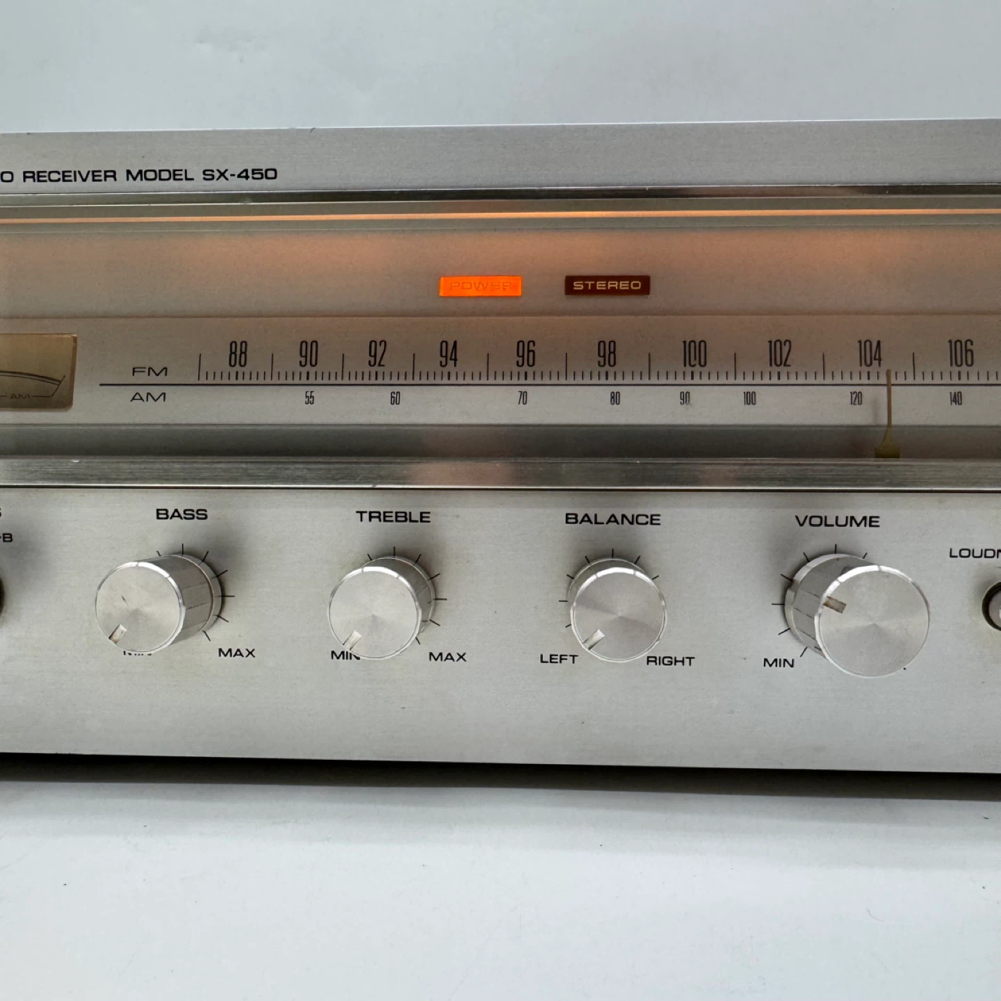 Vintage 1970s Pioneer SX-450 Stereo Receiver AM/FM Made in Japan - photo 3