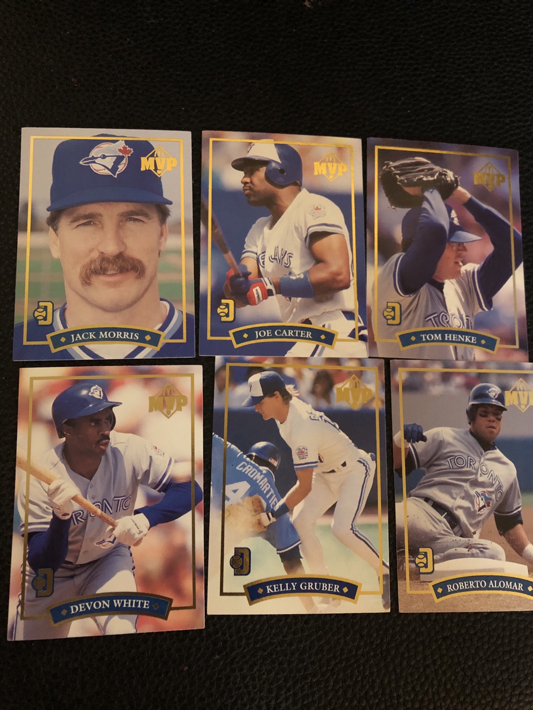 1992 McDonald's MLB Trading Cards Blue Jays