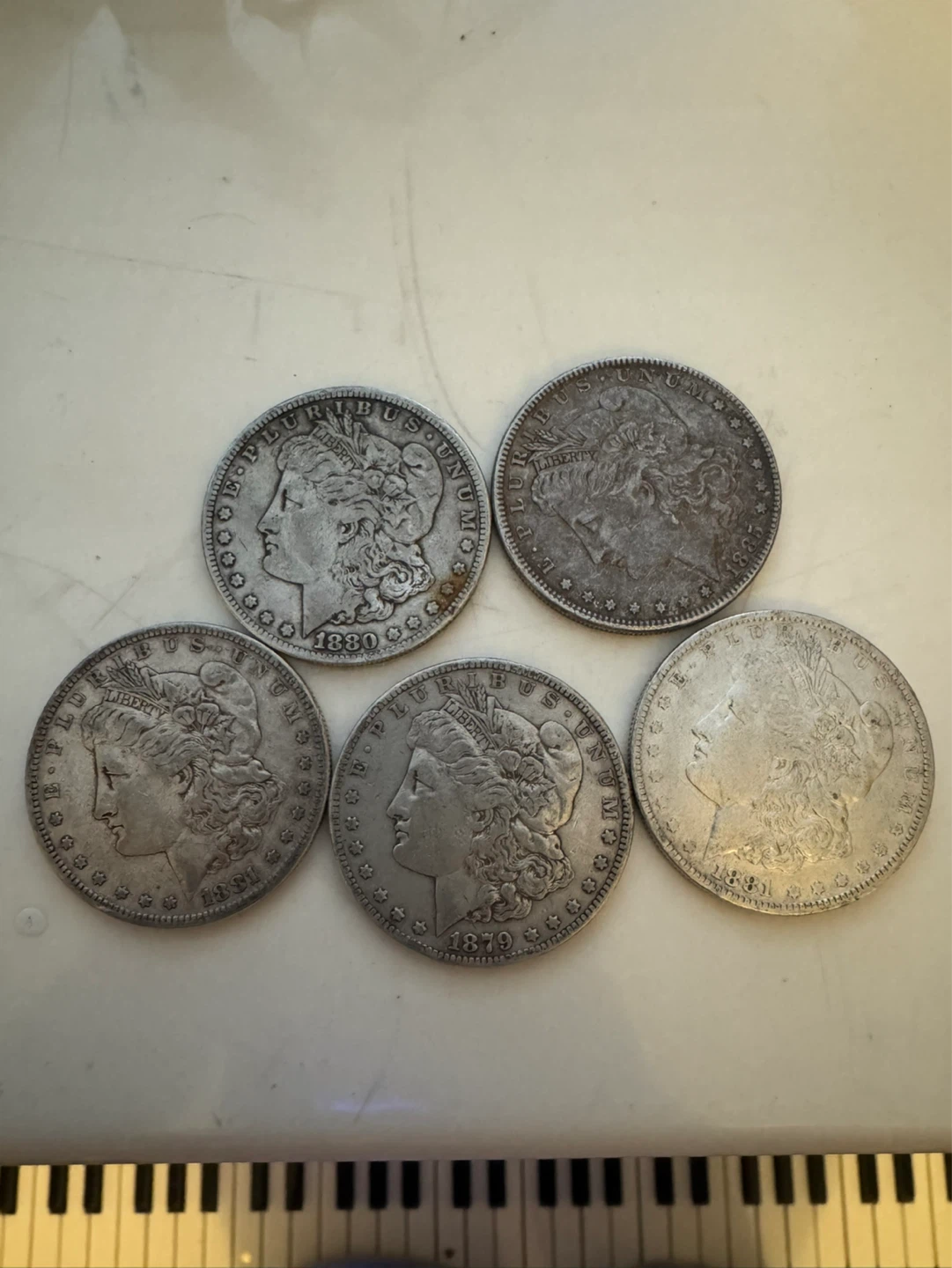 United States Morgan Silver Dollars (Various Years)