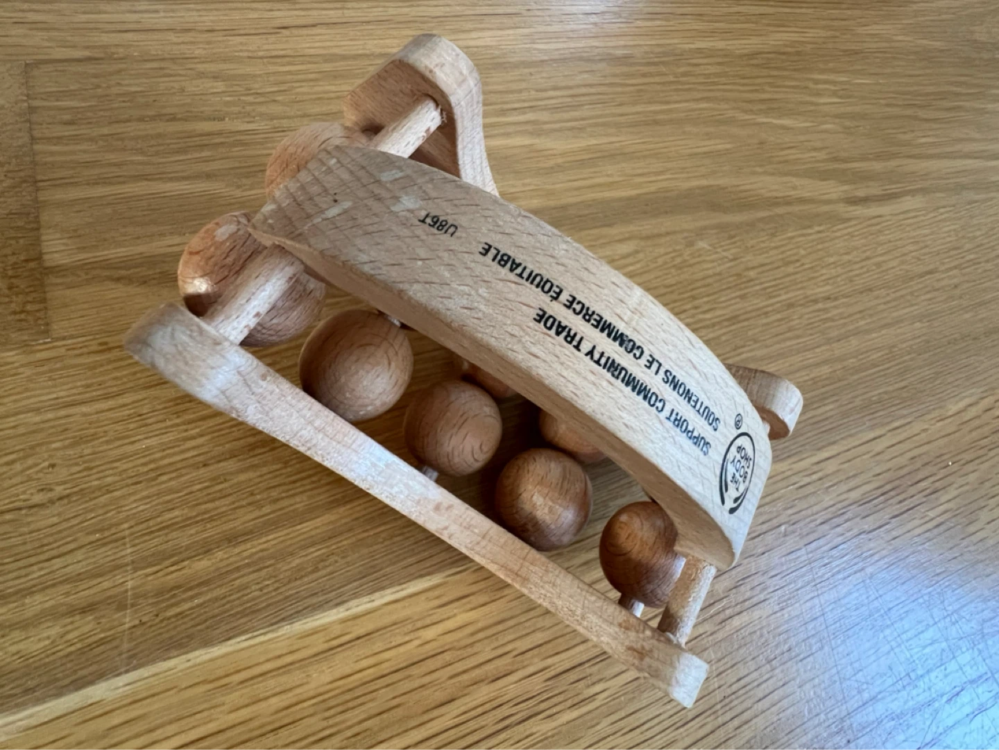 The Body Shop Wooden Foot Massager Roller