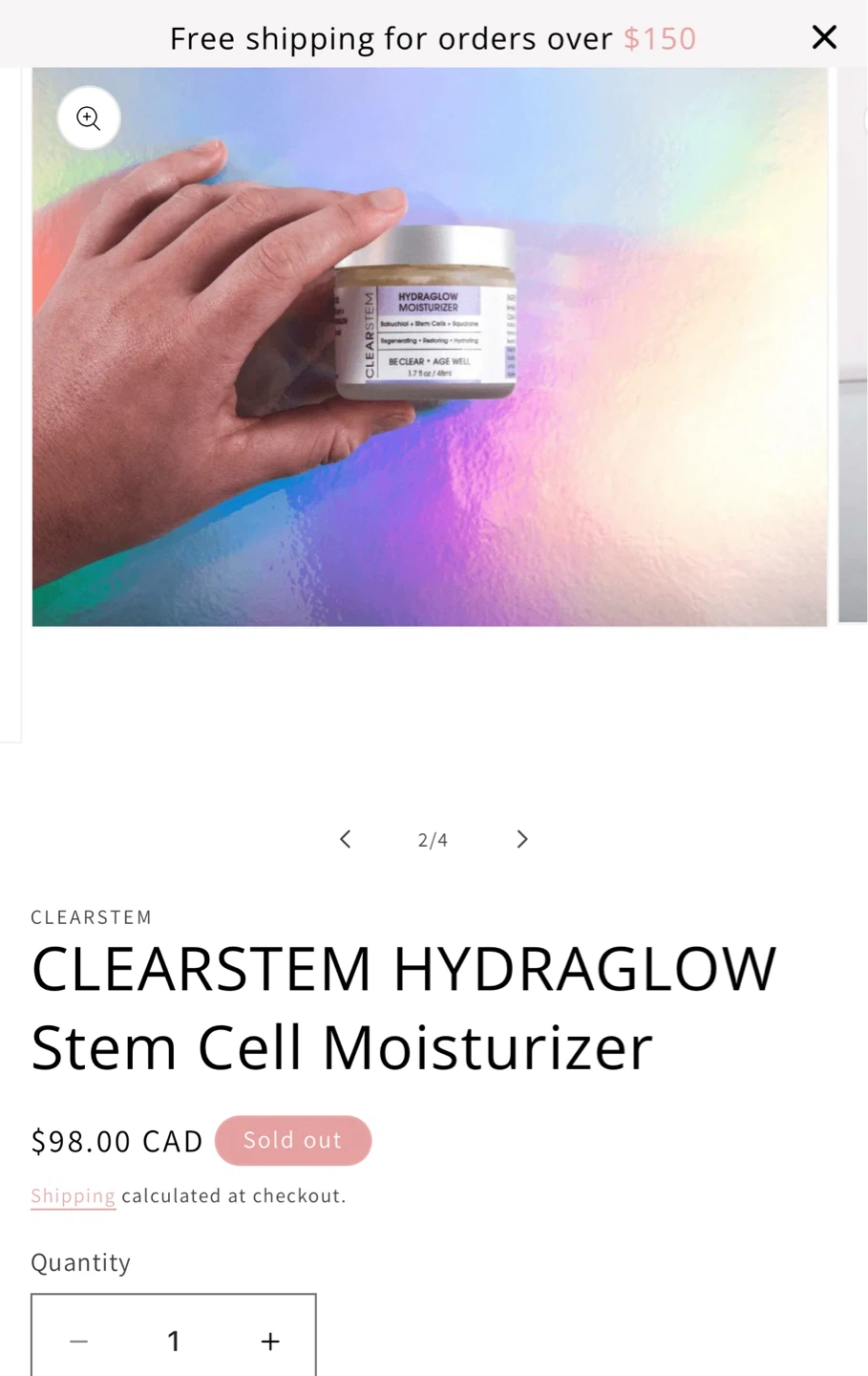 CLEARSTEM HYDRAGLOW Stem Cell Moisturizer 2 oz / 60 ml - photo 4