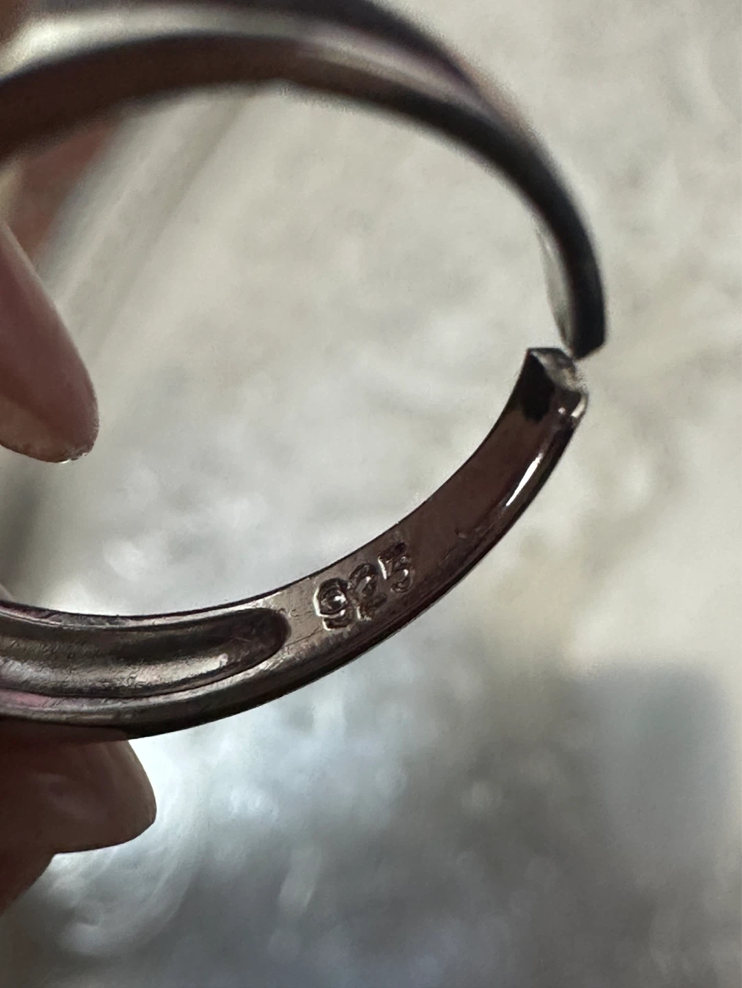 Sterling Silver 925 Ring with lavender Stone - photo 5