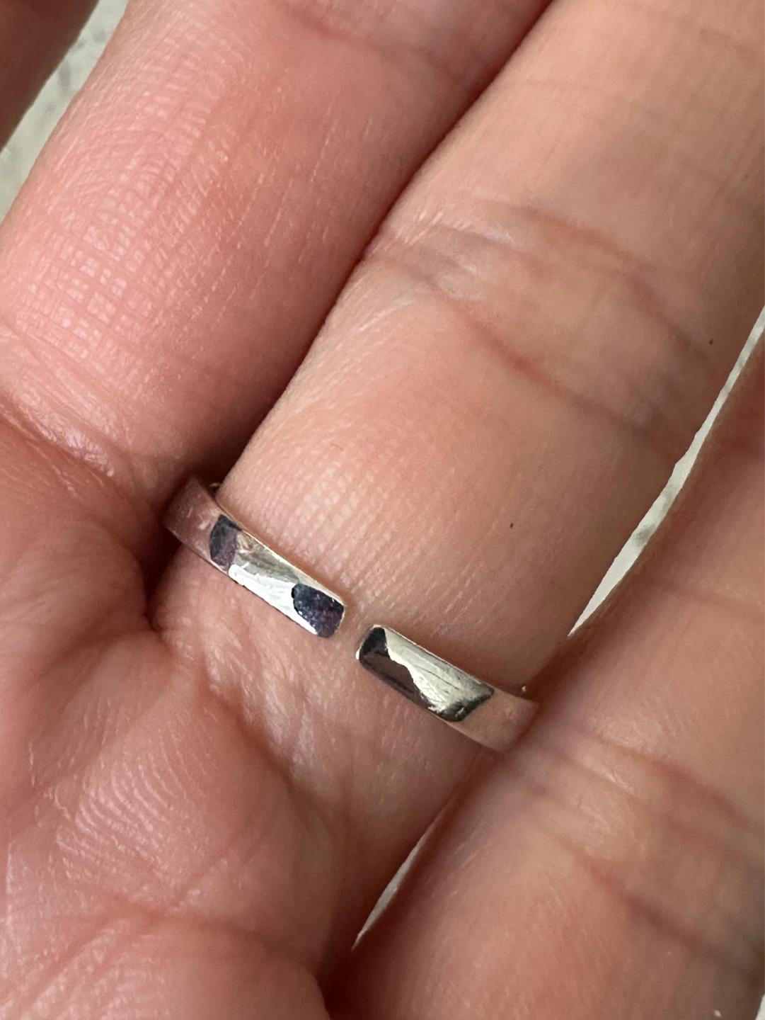 Sterling Silver 925 Ring with lavender Stone - photo 4