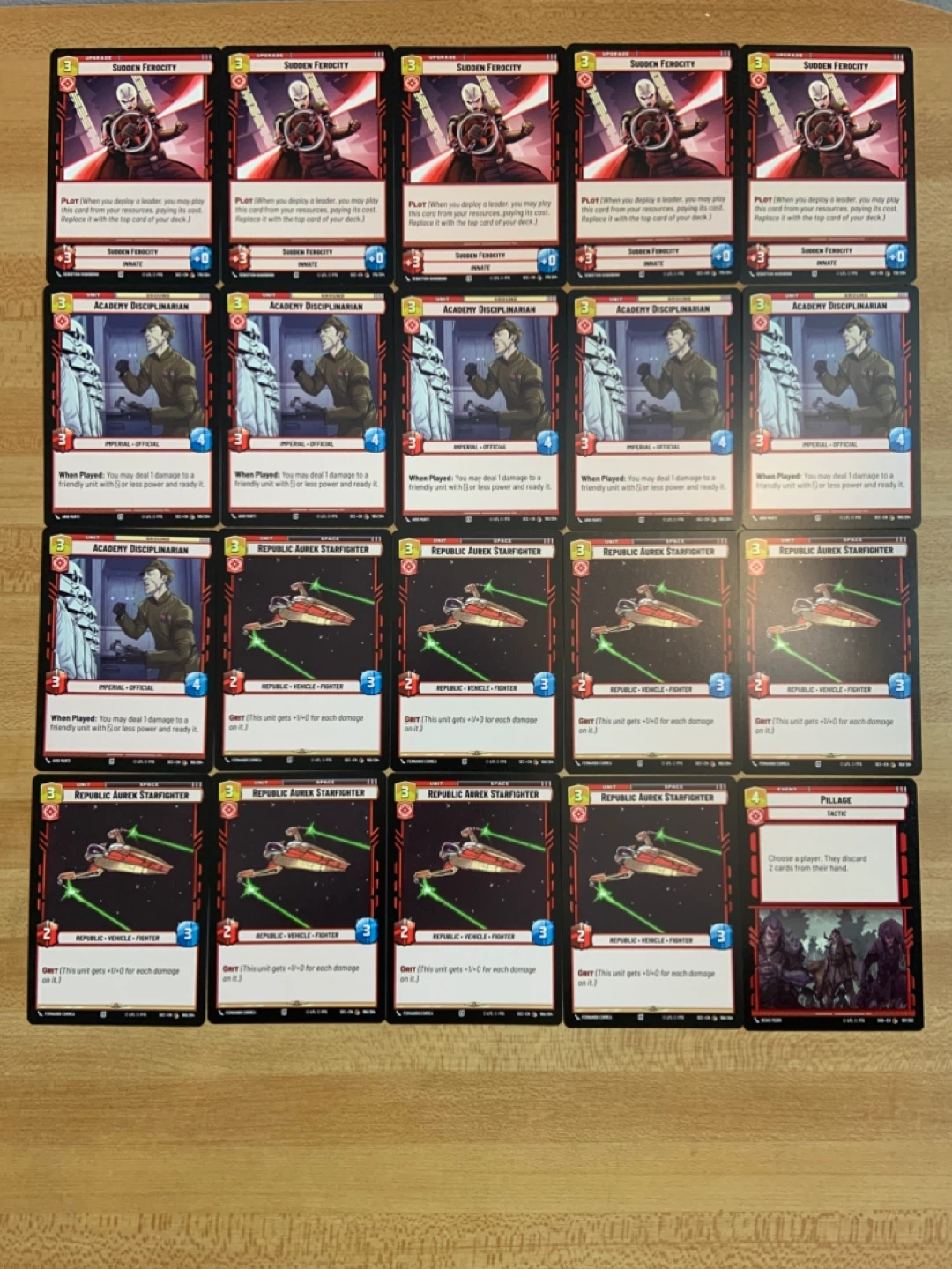 Star Wars Card Lot 43 Cards Near Mint $8 - photo 2