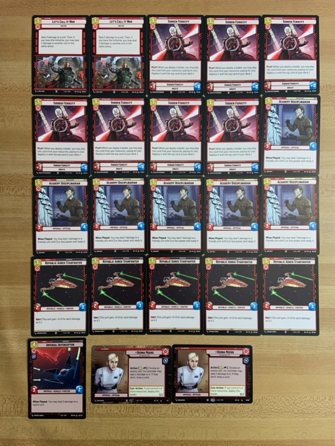 Star Wars Card Lot 43 Cards Near Mint $8