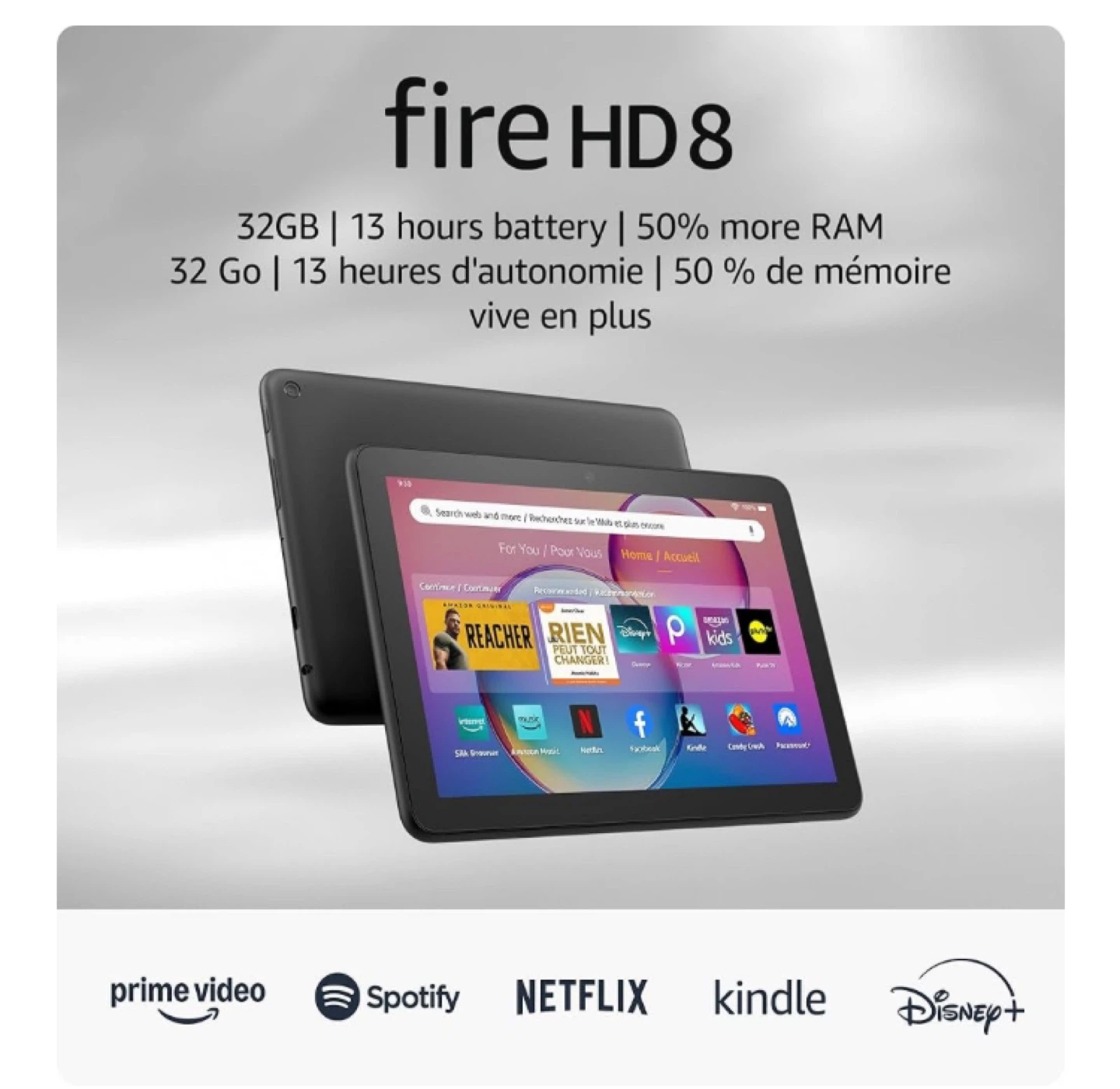 FREE - Amazon Fire HD 8 tablet (2024 release)
