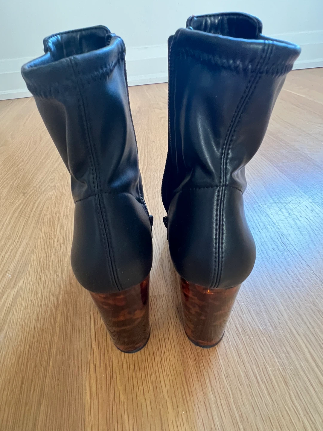 ALDO Black Heeled Ankle Boots - photo 2