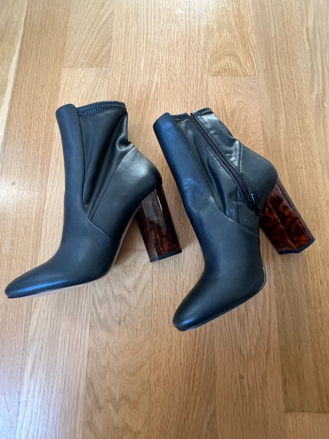ALDO Black Heeled Ankle Boots