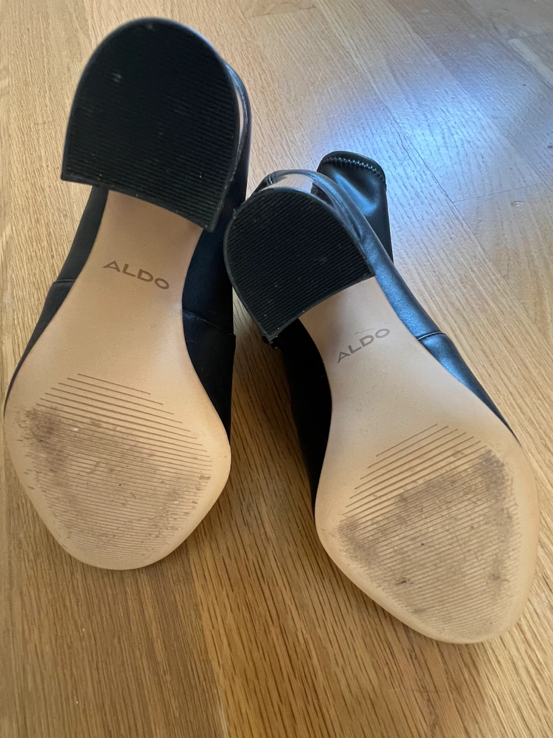 ALDO Black Heeled Ankle Boots - photo 5
