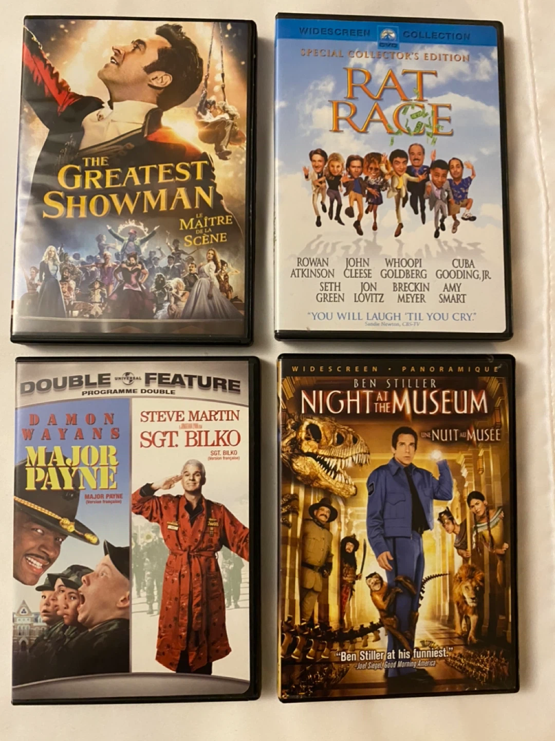 Collection of Movies: 8 DVD's and 1 Blu-Ray