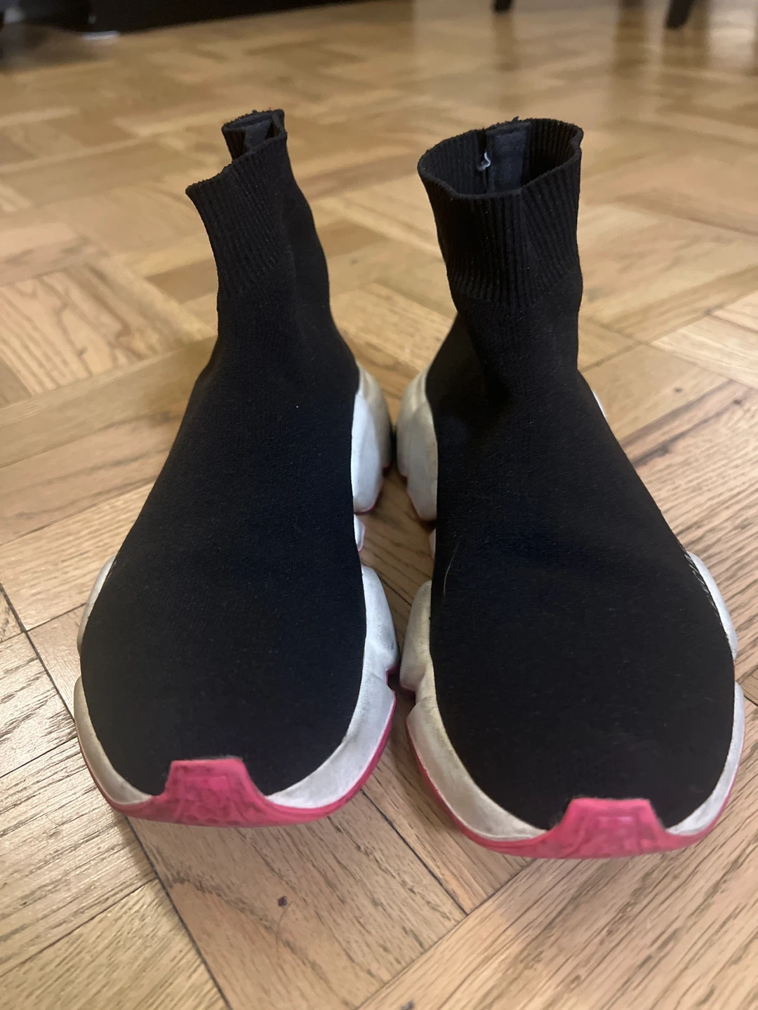 Balenciaga Speed Trainer Sock Sneakers Black Size 35