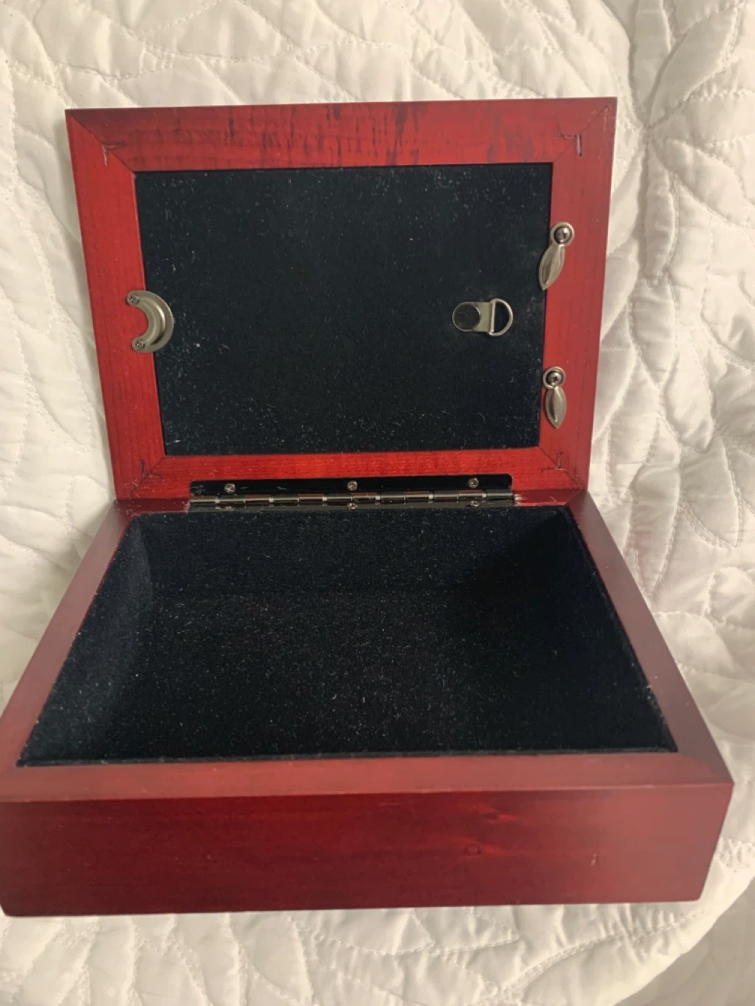 Wooden Jewelry Box with Photo Frame - photo 4