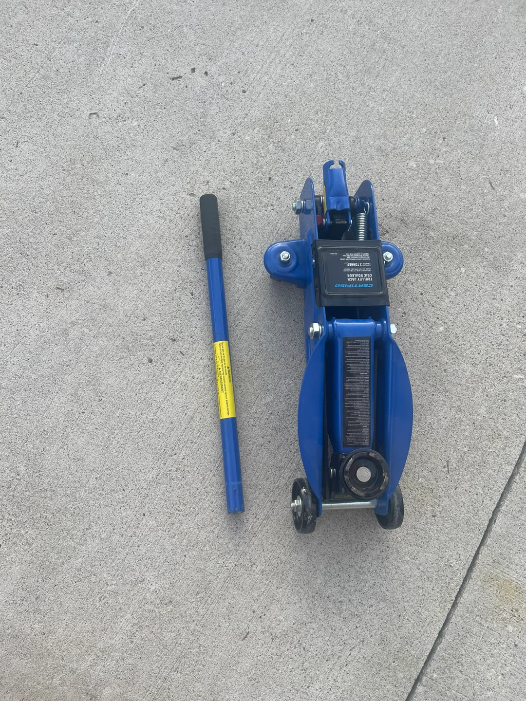 Certified 2 Ton Trolley Jack - photo 2