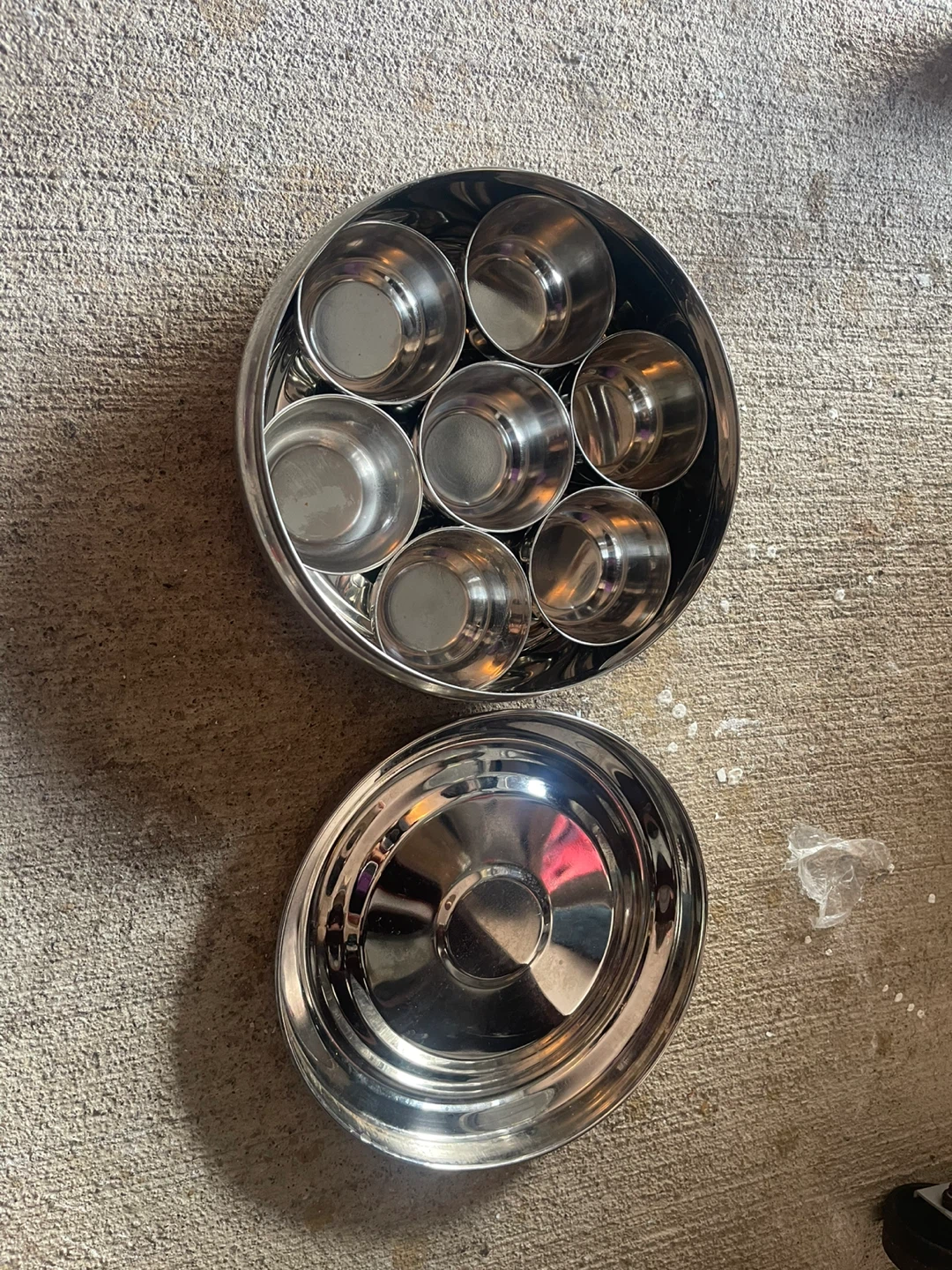 Stainless Steel Spice Box Set
