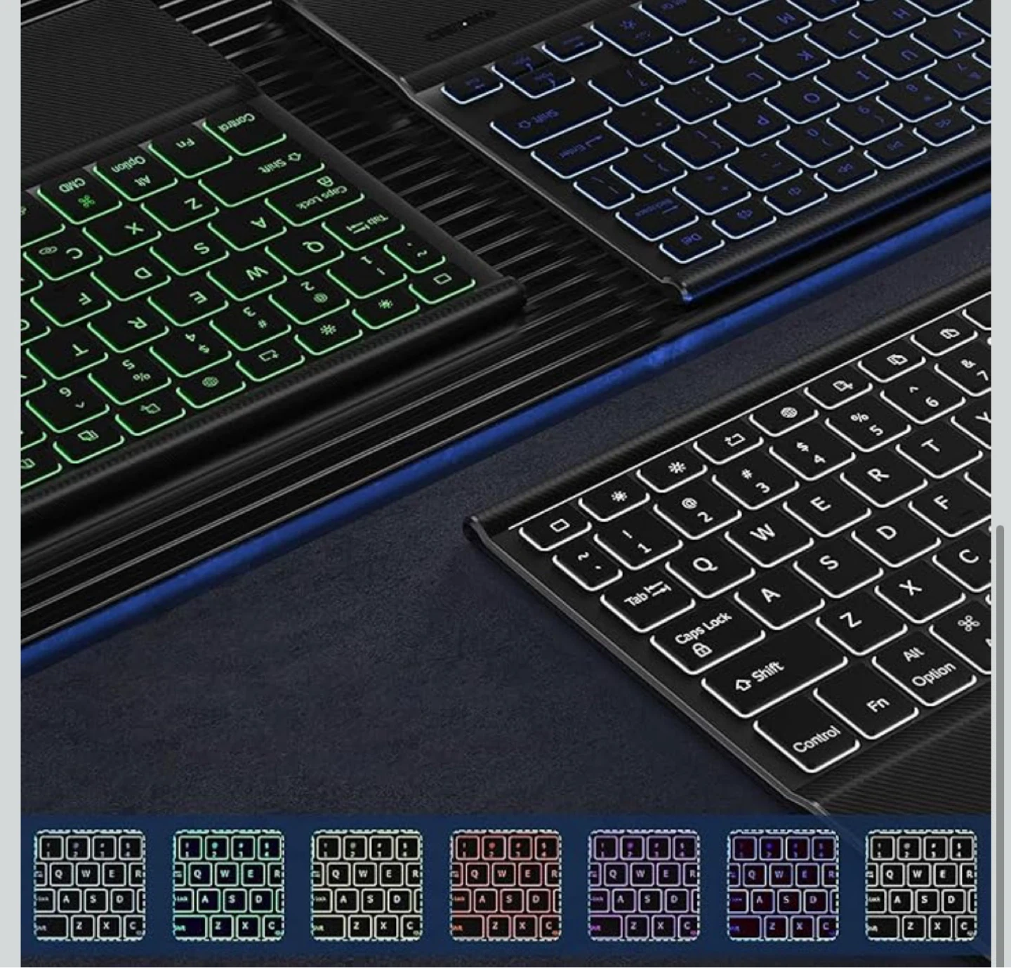 SAHARA Keyboard Case w/ Track Pad for iPad Air 13"-Black - photo 4